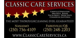 Classic Care Carpet & Upholstery Cleaning Ltd.