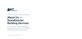 Scandinavian Building Services Ltd.